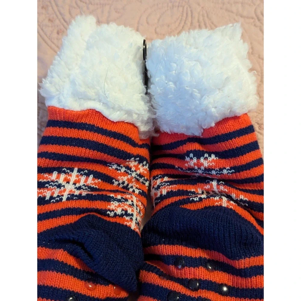 Disney Stitch Comfy Feet Unisex Fuzzy‎ Baba Slipper Socks Shoe Size 4-10 NWT